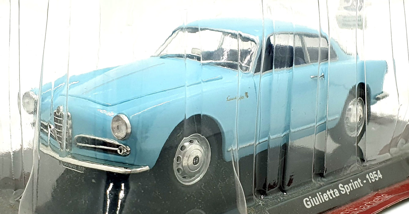 Hachette 1/24 Scale 250226H - 1954 Alfa Romeo Giuletta Sprint - Blue