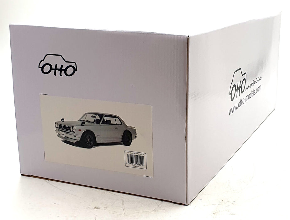 OTTO 1/12 Scale Resin G094 - Nissan Skyline 2000 GT-R (KPGC10) - Silver
