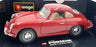 Burago 1/18 Scale Diecast 3021 - Porsche 356B Coupe 1961 - Red