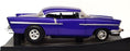Hot Wheels 1/18 Scale Diecast 27636 - Custom '57 Chevy - Purple
