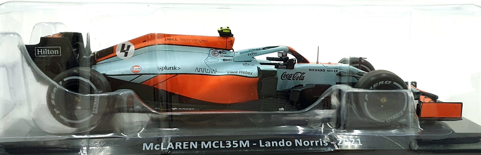 Altaya 1/24 Scale MW2ALA0076 - 2021 McLaren MCL35M #4 - Lando Norris
