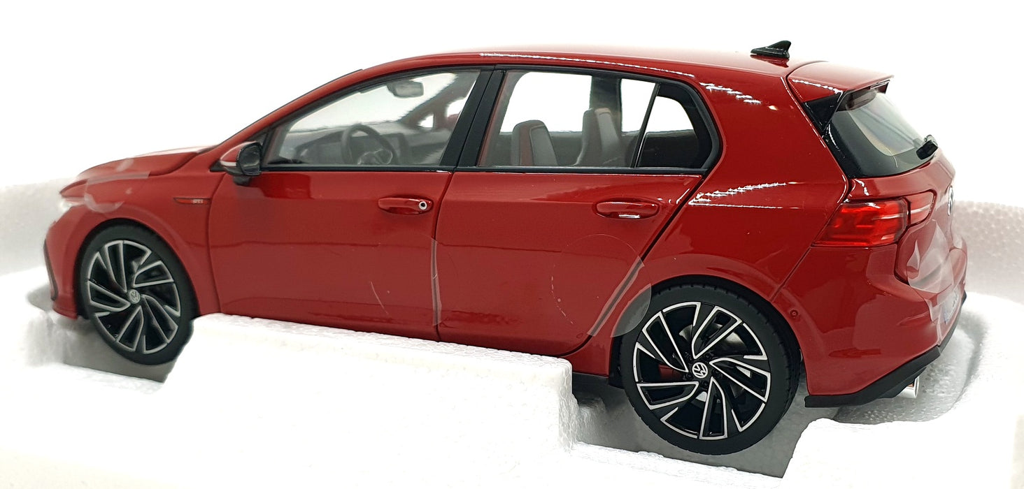 Norev 1/18 Scale Diecast 188595 - 2020 Volkswagen Golf GTi - Tornado Red