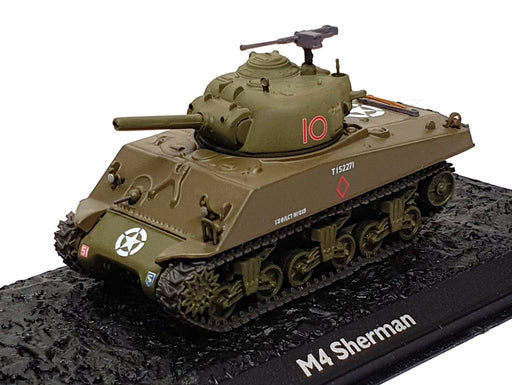 Atlas Editions 1/72 Scale Diecast 4660 102 - M4 Sherman Tank