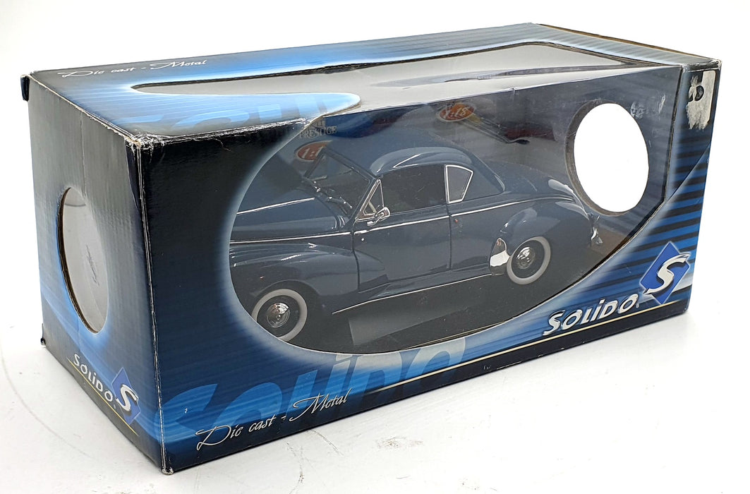 Solido 1/18 Scale Diecast 81684 - Peugeot 203 Coupe - Blue