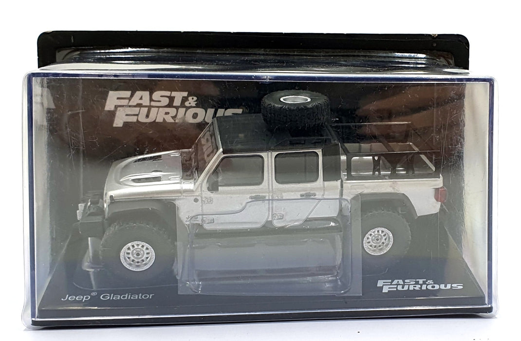DeAgostini 1/43 Scale F220CMC037 Fast and Furious Jeep Gladiator - Silver
