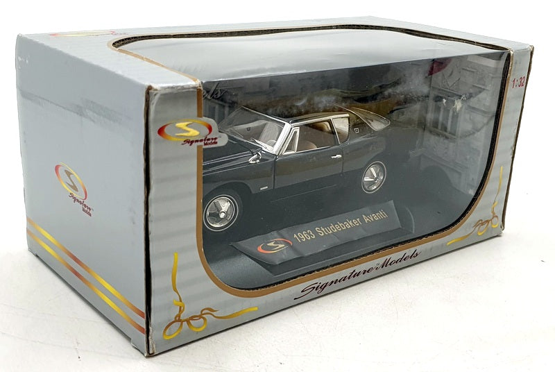 Signature Models 1/32 Scale Diecast 32301 - 1963 Studebaker Avanti - Black