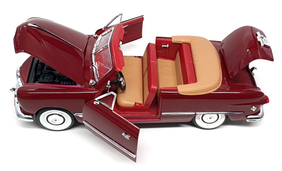Mira 1/18 Scale Diecast 10124P - 1949 Ford Convertible - Burgundy
