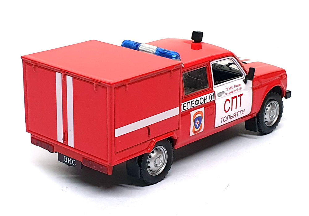 DeAgostini 1/43 Scale 7226Y - Russian VAZ VIS 294611 Emergency Truck - Red