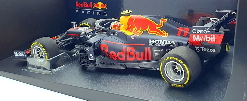 Minichamps 1/18 Scale 110 211911 Red Bull RB16B F1 Mexican GP 2021 Perez #11