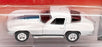 Auto World 1/64 Scale AW64021 - 1967 Chevrolet Corvette 427 - White
