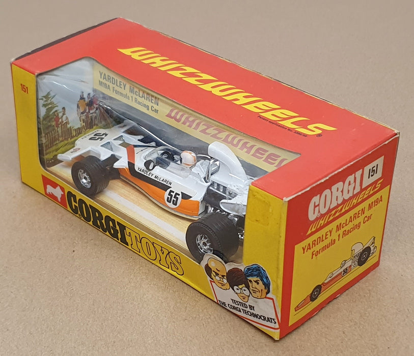 Corgi Toys 1/36 Scale Original Diecast 151 - F1 Yardley McLaren M19A