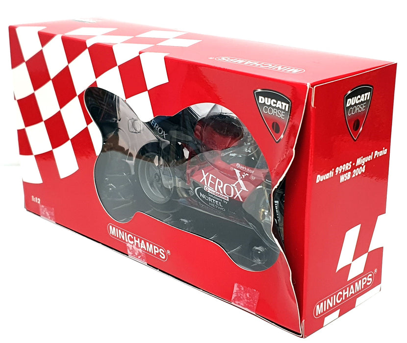 Minichamps 1/12 Scale 122 040250 - Ducati 999RS #50 M. Praia WSB 2004 