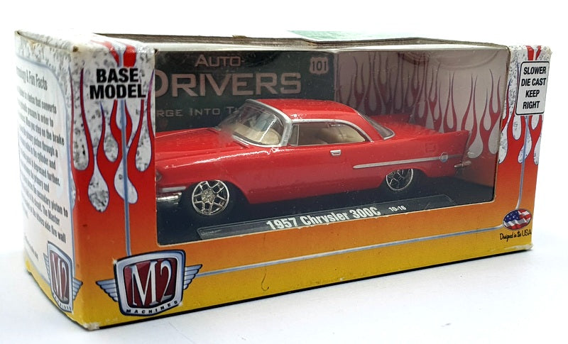 Castline M2 Machines 1/64 Scale 10-16 - 1957 Chrysler 300C - Red