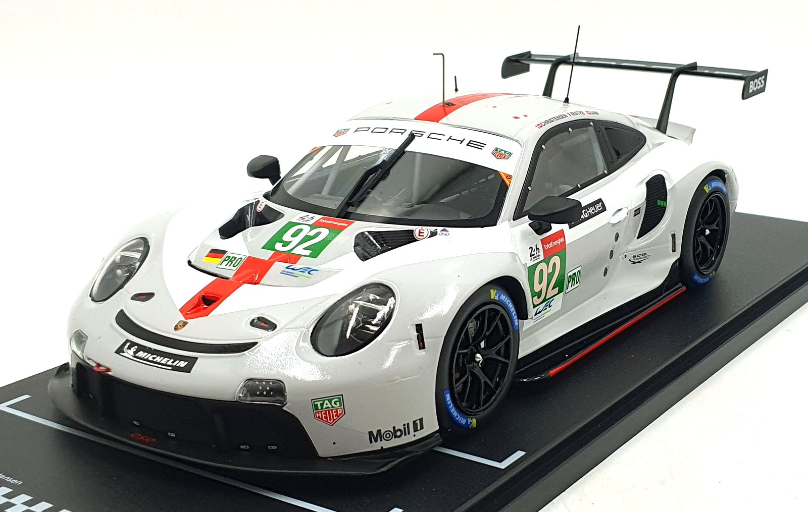IXO 1/18 Scale LEGT1823019 - Porsche 911 RSR #92 24Hr Le Mans 2021