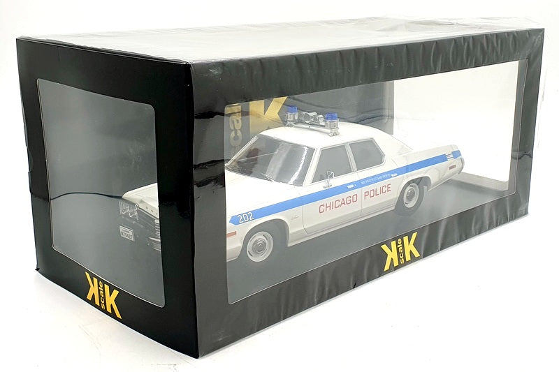 KK Scale 1/18 Scale KKDC181151 - 1974 Dodge Monaco - Chicago Police