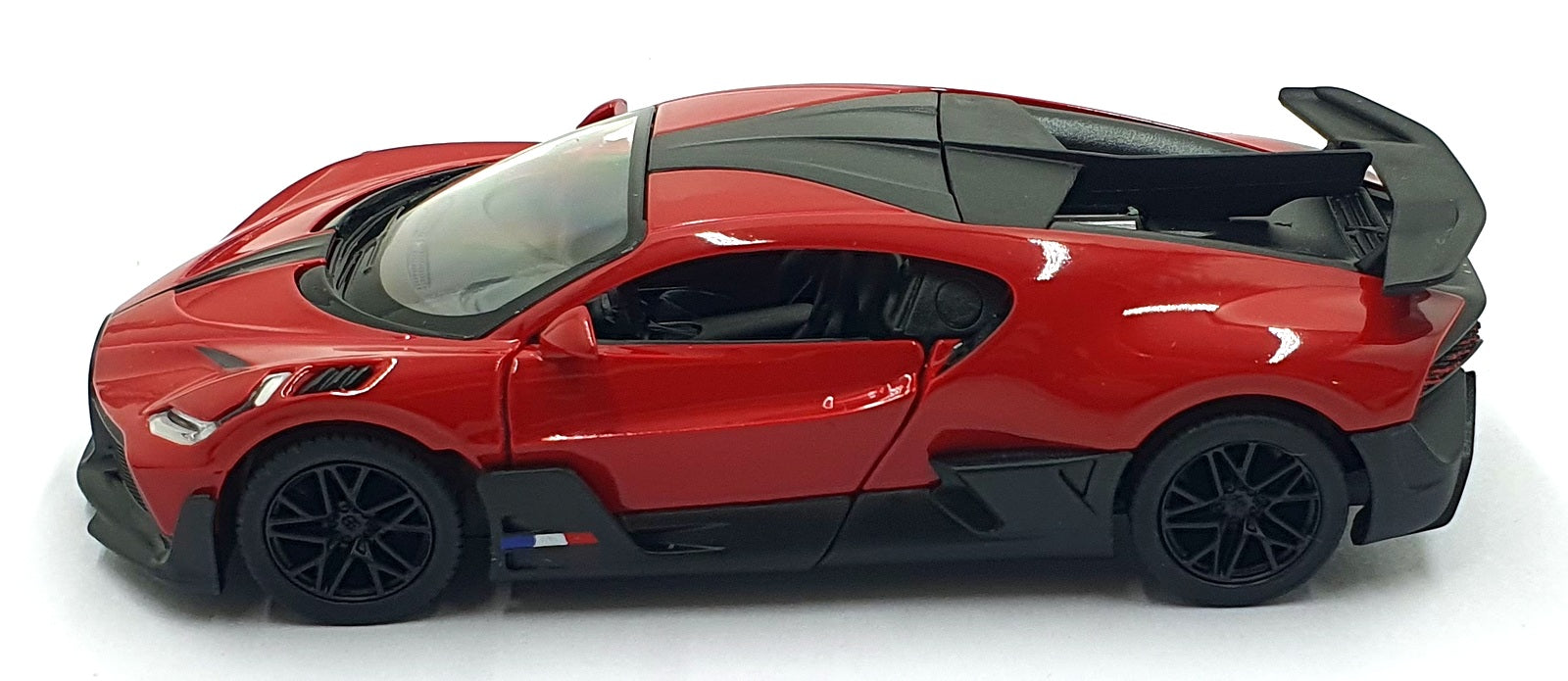 Kinsmart 1/36 Scale Pull Back & Go TY1244 - Bugatti Divo - Red