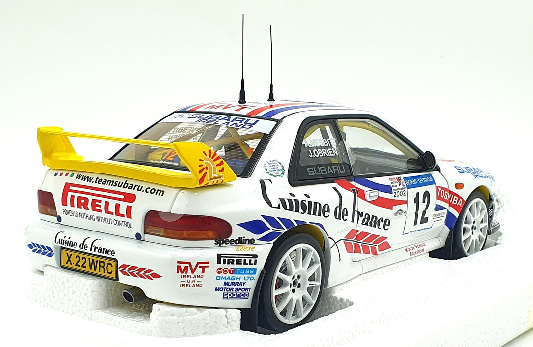 Sun Star 1/18 Diecast 5752 - Subaru Imprezza S6 WRC '00 #12 1st JC Rally 2002