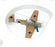 Ellwes Icarus Diecast Military Aircraft 106 Messerschmitt Me Bf109E (Maseilles)