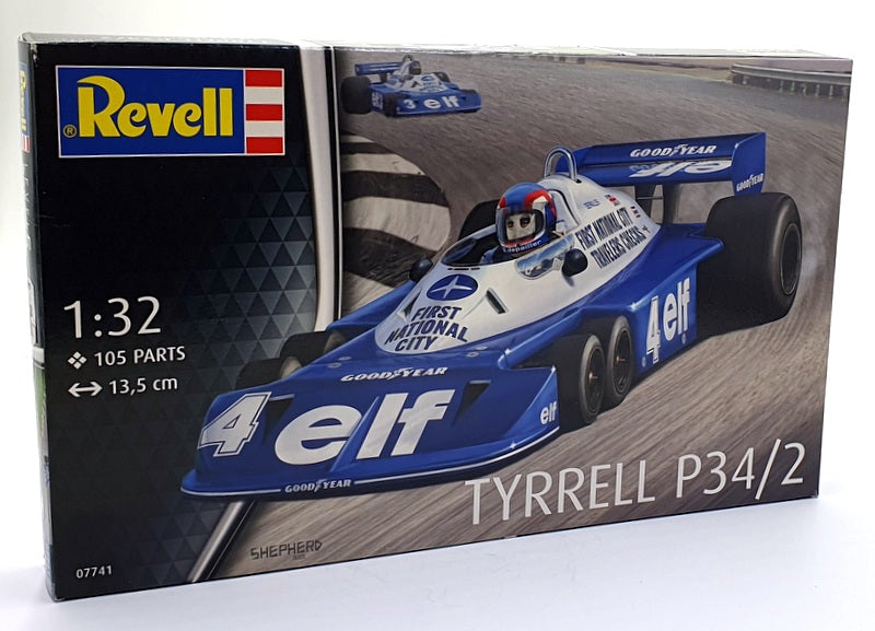 Revell 07741 Kit Maquette Tyrrell P34/2 6 Roues - Échelle 1/32 Formule 1 1977