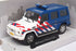 Cararama 1/43 Scale 4-53341 - Mercedes Benz Military Police Car - Blue/White/Red