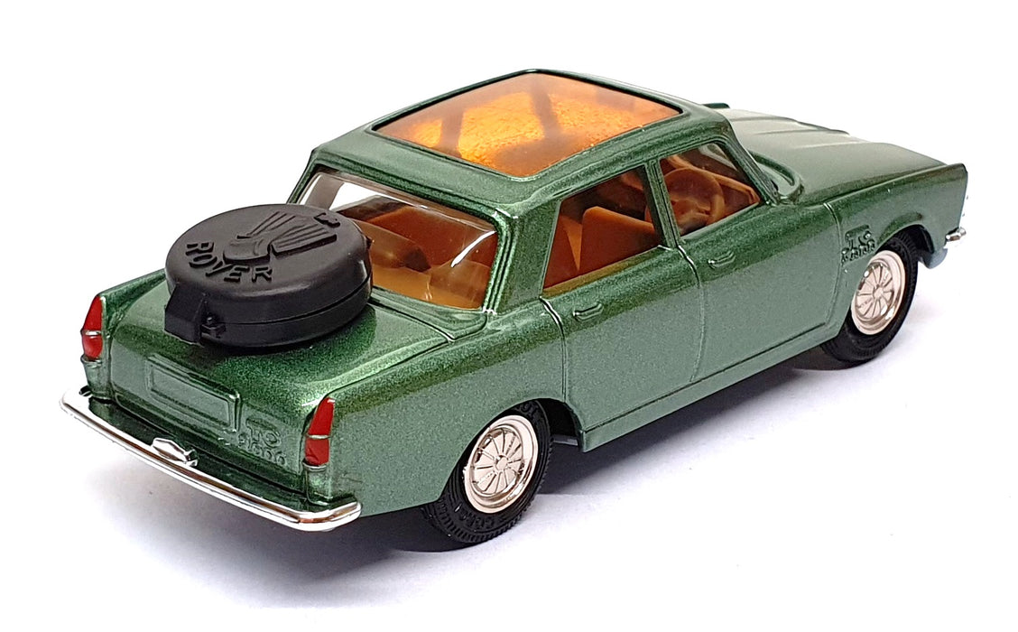 Corgi Toys 275 Reissue CD54321040 - Rover 2000 TC Take Off Wheels - Met. Green