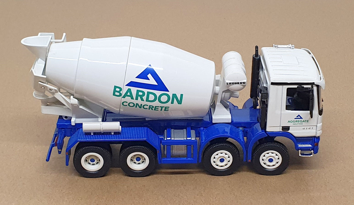 NZG 1/50 Scale 534/06 - Mercedes Benz Actros Cement Mixer Truck Bardon Concrete