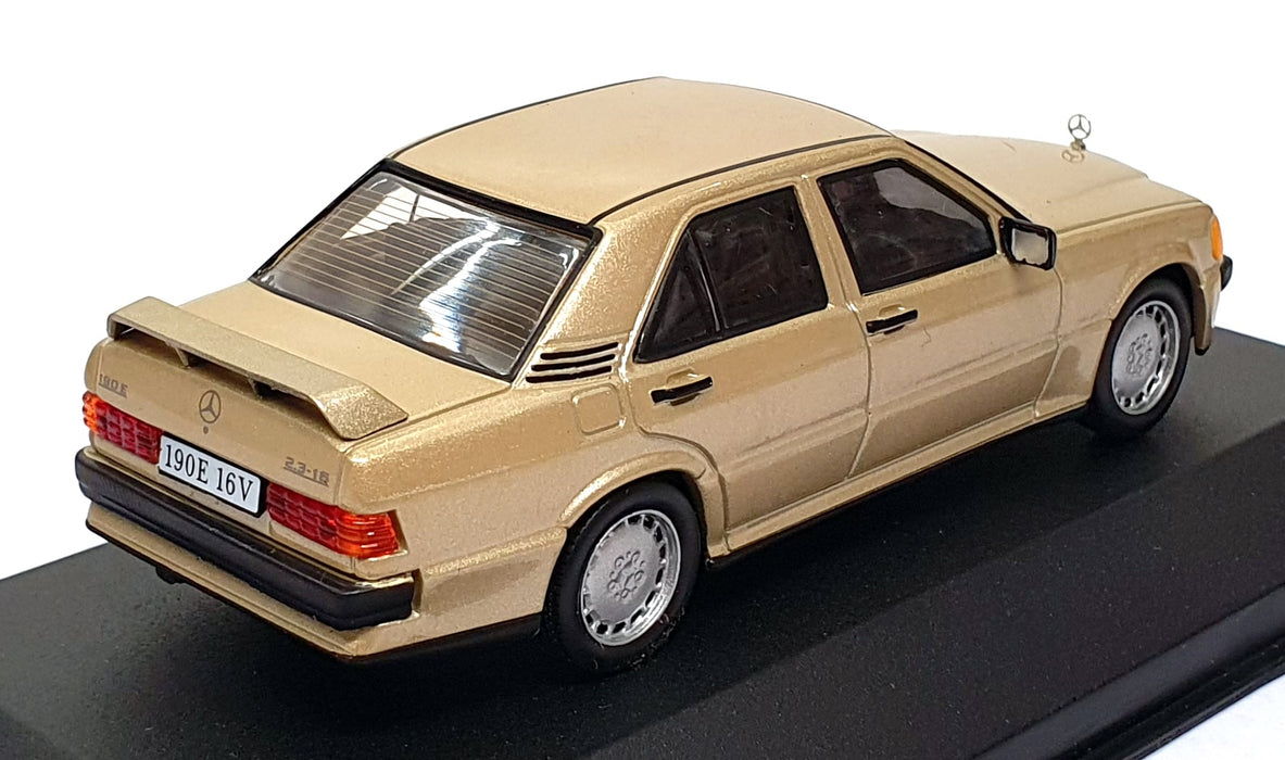 Altaya 1/43 Scale A7806 - 1984 Mercedes Benz 190 E 2.3 16V - Gold