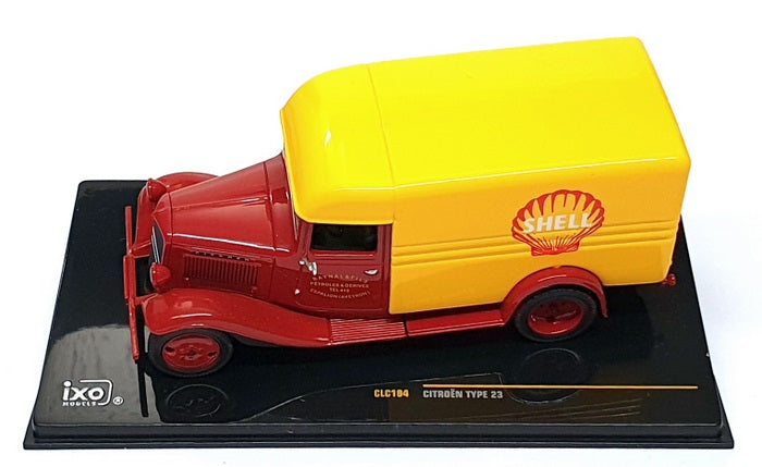 Ixo Models 1/43 Scale CLC194 - Citroen Type 23 Van Shell - Red/Yellow
