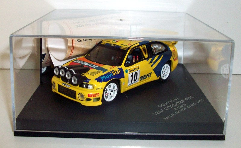 Vitesse 1/43 Scale - SKM99047 Seat Cordoba wrc Monte Carlo 1999 Liatti