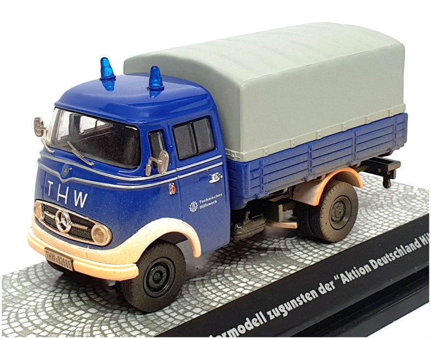 Premium ClassiXXs 1/43 Scale 11056 Mercedes Benz L319 Truck Weathered (THW) Blue
