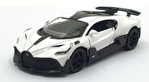Kinsmart 1/36 Scale Pull Back & Go TY1244 - Bugatti Divo - White