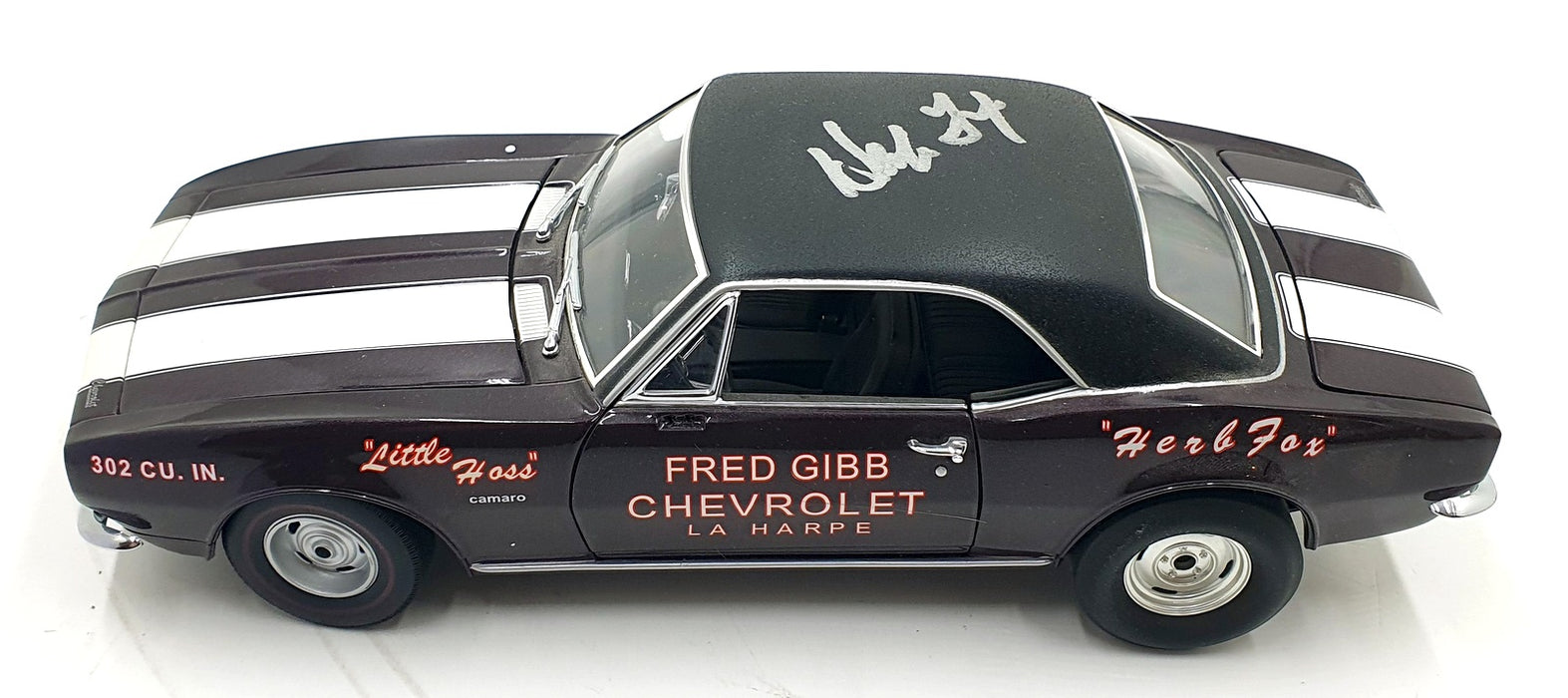 Exact Detail 1/18 Scale WCC211A - 1967 Z/28 Stock Eliminator Camaro F.Gibb's