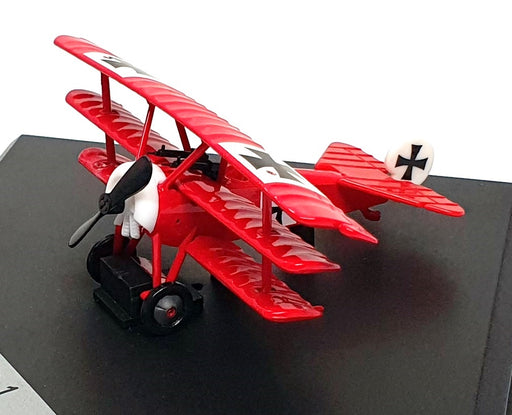 Hongwell 1/87 Scale Diecast 941 - Fokker Dr. 1 German Aircraft - Red