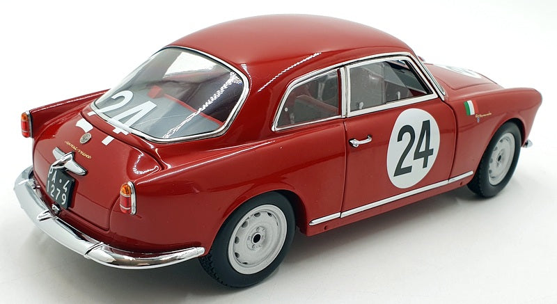 Kyosho 1/18 Scale Diecast 08957B Alfa Romeo Giulietta SV 1958 Targa Florio #24