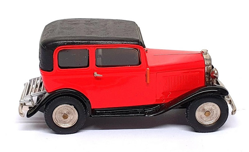 Metal 43 1/43 Scale 001012 - 1932 Opel 1.2 Litre - Red/Black