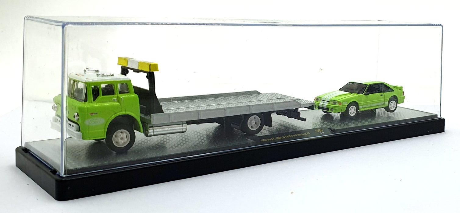 Castline M2 Machines 1/64 Scale R45 1990 Ford C-8000 & 1988 Mustang GT