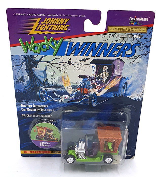 Johnny Lightning 1/64 Scale 301-04 - Wacky Winners Draggin' Dragon - Green