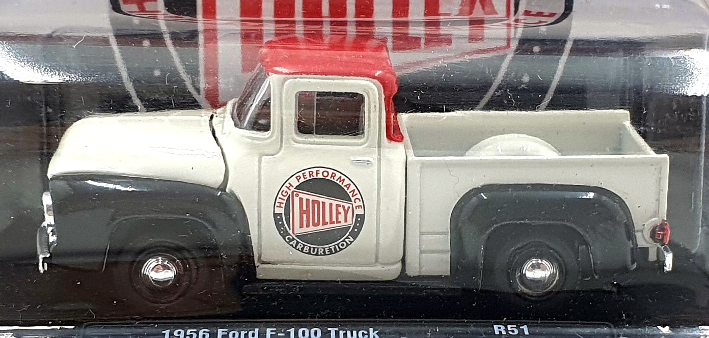 Castline M2 Machines 1/64 Scale R51 - 1956 Ford F-100 Truck - Grey