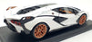 Maisto 1/18 Scale Diecast 46629 - Lamborghini Sian FKP 37 - White
