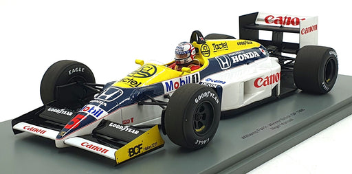 Spark 1/18 Scale 18S738 - Williams FW11 #5 1st British GP 1986 - Mansell
