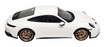 Minichamps 1/18 Scale 117 069022 - Porsche 911 Touring 2022 White/Neodyme Wheels