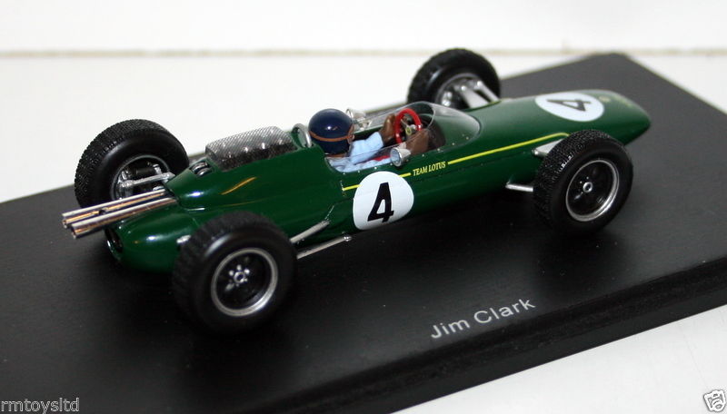 SPARK 1/43 - S1616 LOTUS 25 #4 DUTCH GP 1962 - JIM CLARK