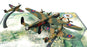 Corgi 1/144 Scale Diecast 49501 - Lancaster, Spitfire & Hurricane Set