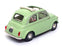 Matchbox 1/43 Scale Diecast VEM06-M - 1966 Fiat 500 - Lt. Green