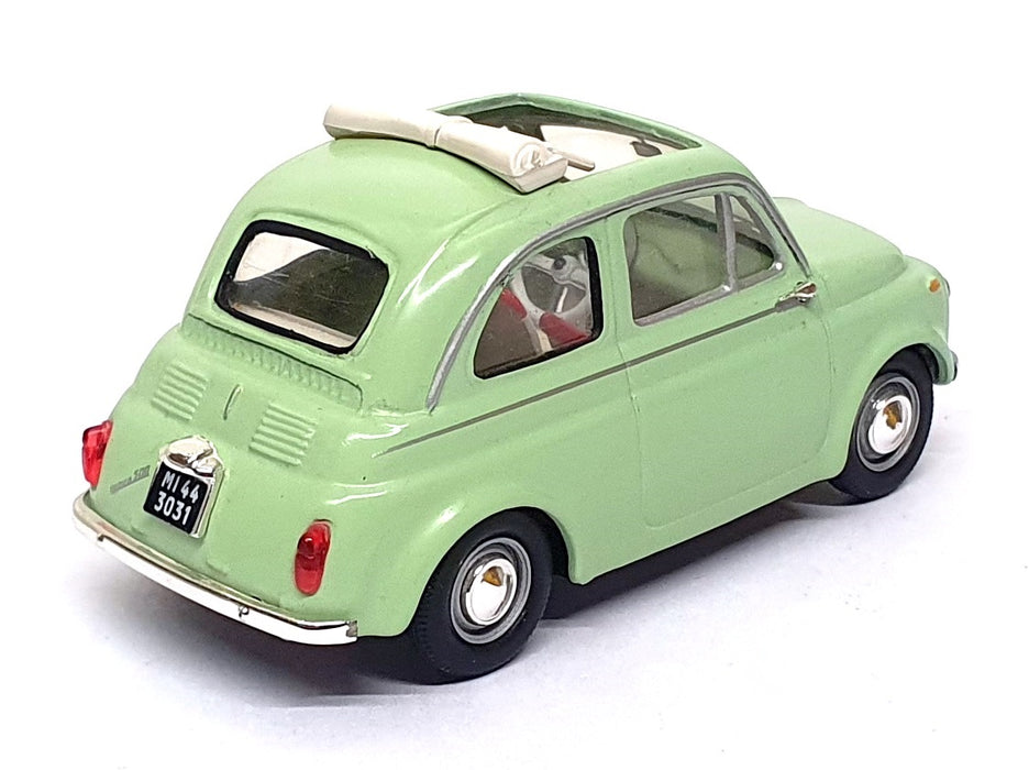 Matchbox 1/43 Scale Diecast VEM06-M - 1966 Fiat 500 - Lt. Green