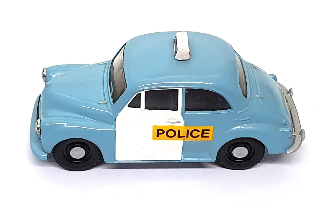 Corgi 1/43 Scale C703/1 - Morris Minor 1000 Police Car - Blue/White