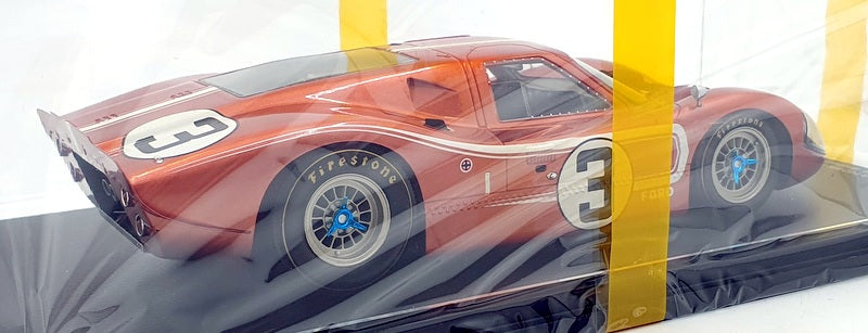 Spark 1/18 Scale Resin 18S682 - Ford GT40 Mk IV 24h Le Mans 1967 #3 M.Andretti