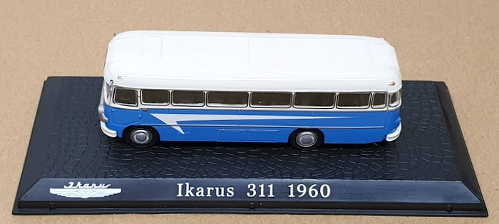 Atlas Editions 1/72 Scale 3 570 001 - 1960 Ikarus 311 Bus Coach - Blue/White