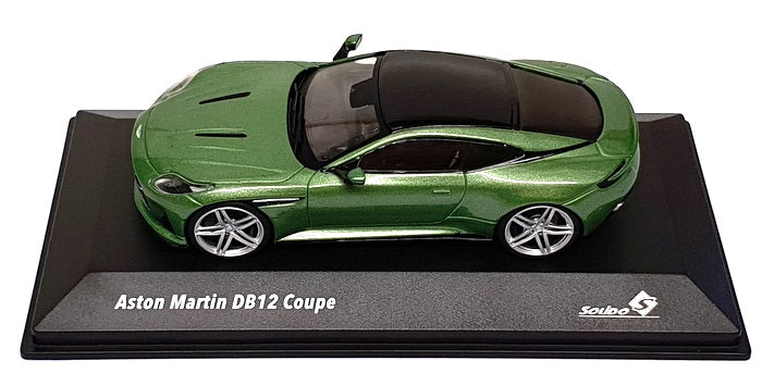 Solido 1/43 Scale Diecast S4315702 - Aston Martin DB12 Coupe - Green