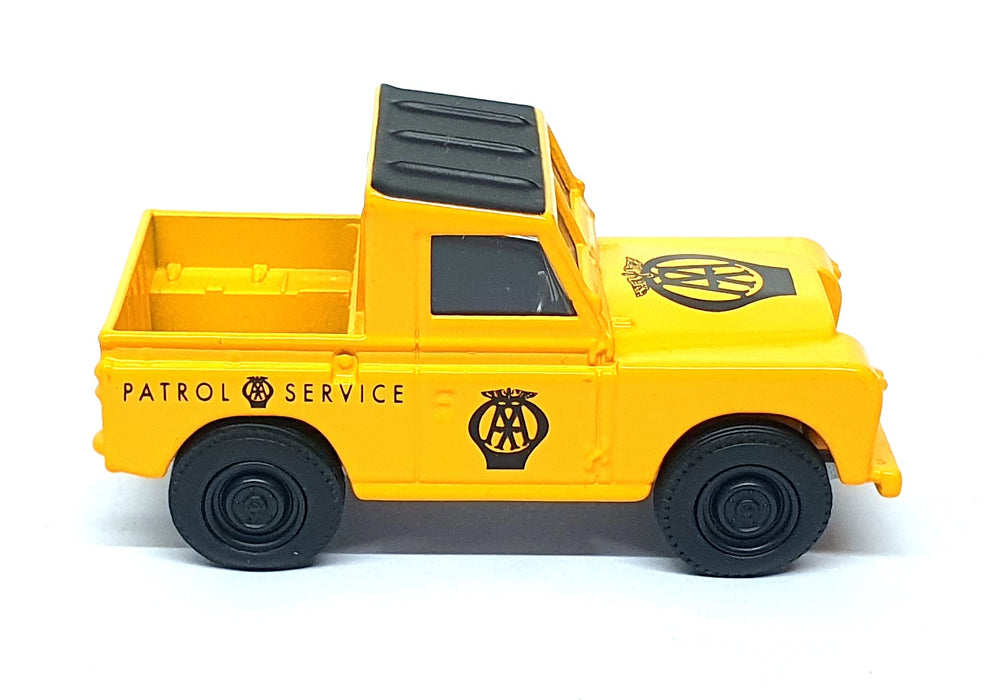 Corgi 1/43 Scale AA201Y - SWB Land Rover Truck AA - Yellow/Black